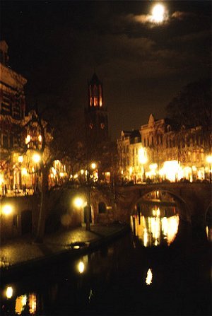 Utrecht nocą