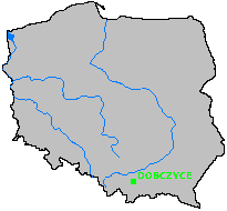 Dobczyce na mapie Polski