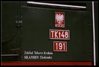 Oznaczenia parowozu Tkt48-191
