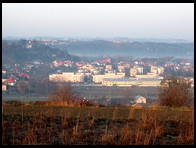 Widok ze Skrzynki na osiedle Piastowskie i Jagielońskie
